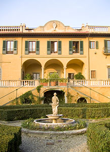 Garden of Villa Schifanoia, Fiesole.