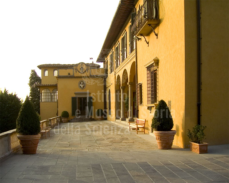 Esterno di Villa Schifanoia, Fiesole.
