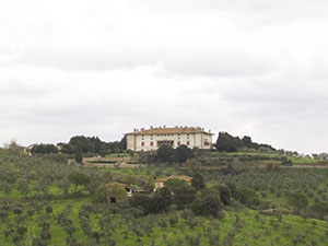 La Villa Medicea "La Ferdinanda" ad Artimino.