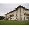 Facade of the Medici Villa "La Ferdinanda" at Artimino (Carmignano).