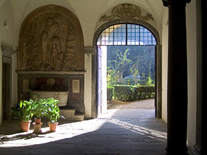 Atrium of Palazzo Guicciardini, Florence.