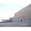 Facade of the Pitti Palace, Florence.