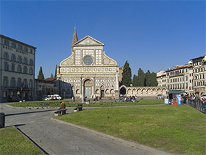 Piazza Santa Maria Novella, Firenze.