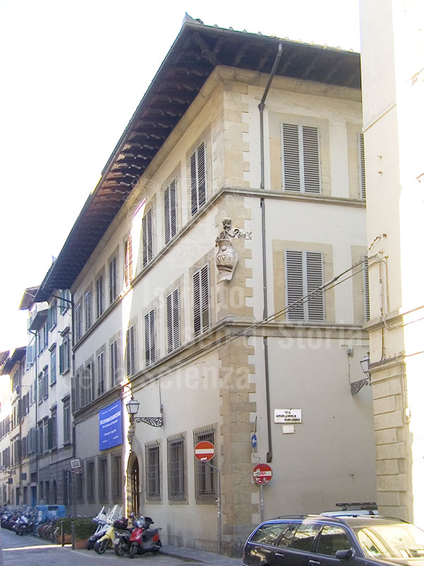 Exterior of the Buonarroti House, Florence.