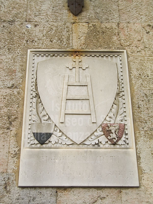 Coat of arms of Santa Maria della Scala, Siena.