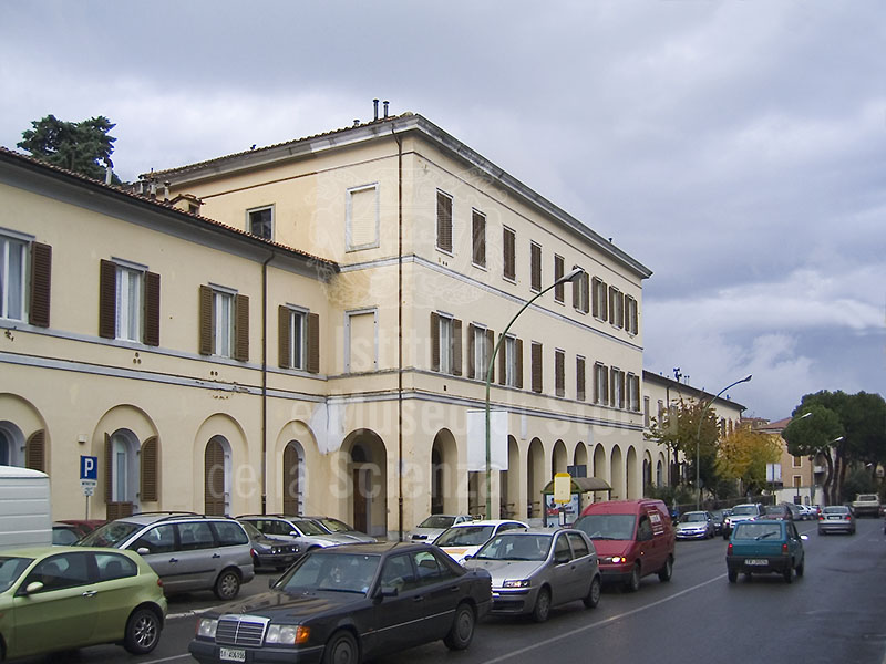  Former Central Railway Station of Siena.