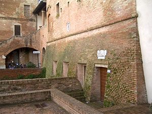 Exterior of the mill, Monteroni d'Arbia.