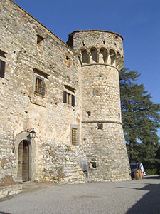 Meleto Castle, Gaiole in Chianti.