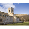 Apse of the Abbey of San Lorenzo in Coltibuono, Gaiole in Chianti.