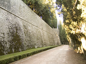 Fortifications of Brolio Castle, Gaiole in Chianti.