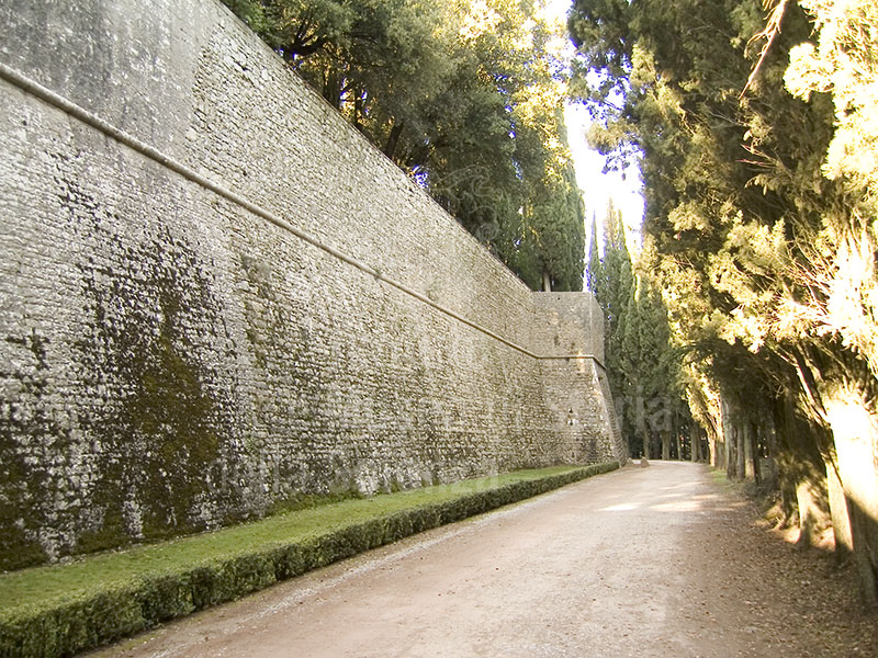 Fortifications of Brolio Castle, Gaiole in Chianti.
