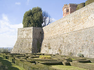 The Italian Garden of Brolio Castle, Gaiole in Chianti.