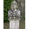 Bust of Celio Saracini in the Garden of Villa Chigi Saracini, Castelnuovo Berardenga.