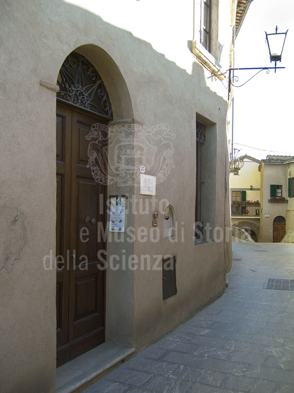 Entrance to the Municipal Museum of Prehistory at Cetona.