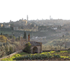 Veduta di Siena dal Convento dell'Osservanza.
