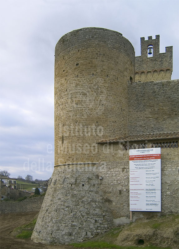 Un bastione del Castello di Staggia, Poggibonsi.