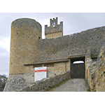 L'ingresso del Castello di Staggia, Poggibonsi.