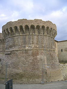 A bastion of the Volterrana Gate, Colle di Val d'Elsa.