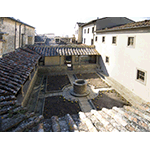 Cortile del Convento di San Francesco, Fiesole.