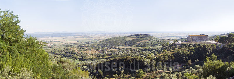 Panorama da Campiglia Marittima.