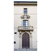 Borgo Pinti entrance of Palazzo della Gherardesca, Florence.