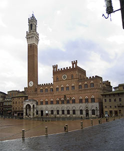 Torre del Mangia e Palazzo Pubblico, Siena.