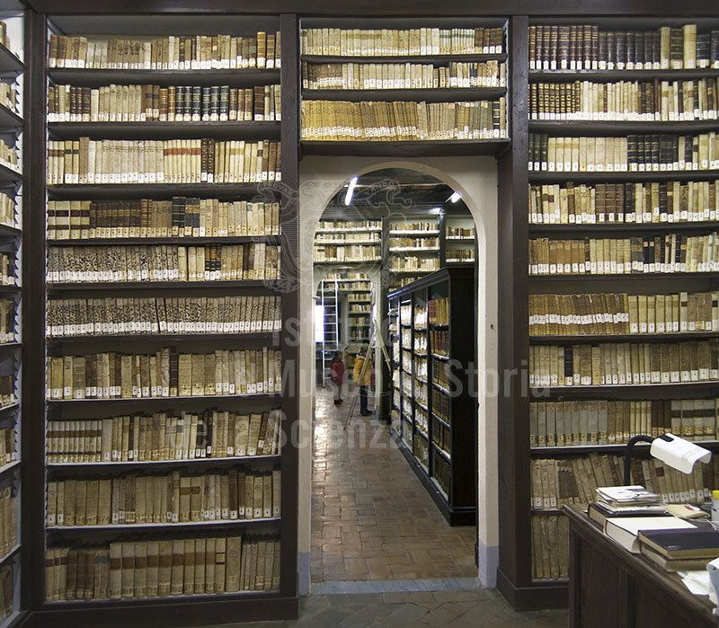 The Library in the Convent of the Osservanza, Siena.