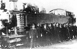Italian Railways, historical  picture