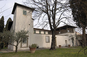 View of Villa "Il Gioiello", Arcetri, Florence.