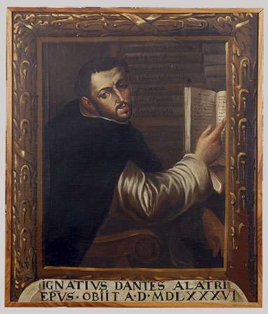 Giuseppe Scacioppa, Ritratto di Egnazio Danti