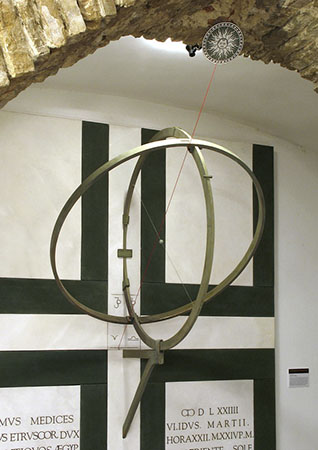 Egnazio Danti, L’armilla equinoziale di Santa Maria Novella