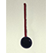 Termometro cinquantigrado con liquido colorato (Inv. 102)