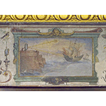 G. Parigi, Specchio ustorio di Archimede, inizio XVII sec. (Galleria degli Uffizi, Sala delle Matematiche, Firenze)