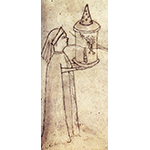 Magic lantern (G. Fontana, Bellicorum instrumentorum liber, 1420-40)