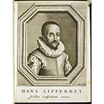 Ritratto di H. Lipperhey (P. Borel, De vero telescopii inventore, 1655)