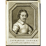 Portrait of S. Janssen (P. Borel, De vero telescopii inventore, 1655)