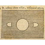 Three-bodied Saturn (P. Gassendi, Opera Omnia, 1658)