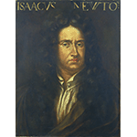Anonimo, Ritratto di Isaac Newton, XVIII sec. (Firenze, Galleria degli Uffizi, Collezione Gioviana, n. 298)